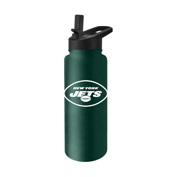 New York Jets 34oz Logo Quencher Water Bottle