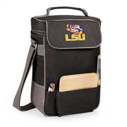 LSU Tigers Insulated Wine Cooler & Cheese Set