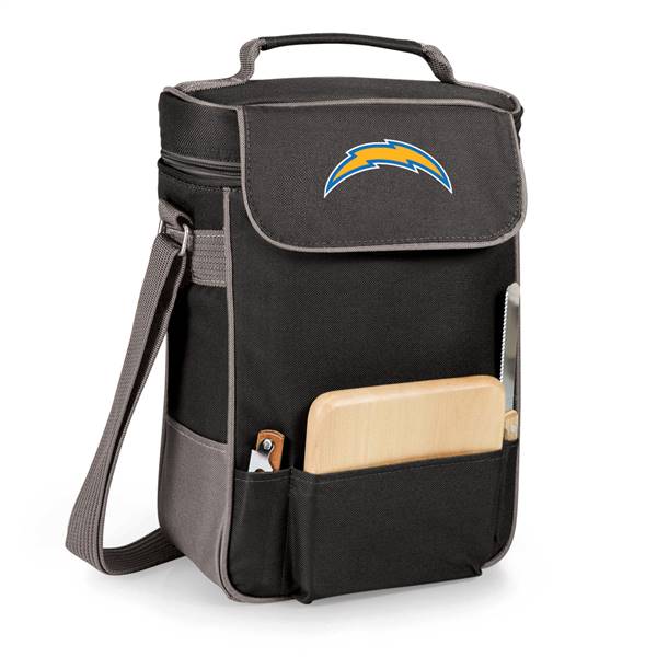 Los Angeles Chargers Insulated Wine Cooler & Cheese Set