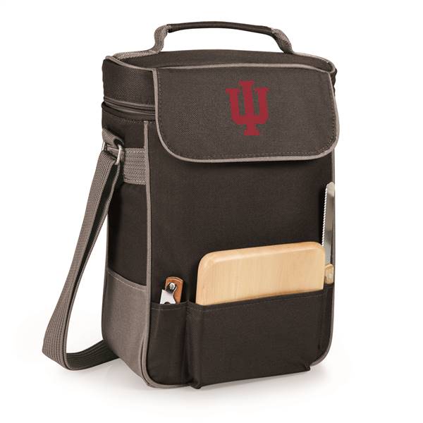 Indiana Hoosiers Insulated Wine Cooler & Cheese Set