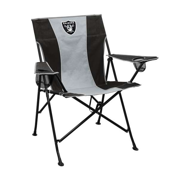 Oakland Raiders Pregame Folding Chair with Carry Bag