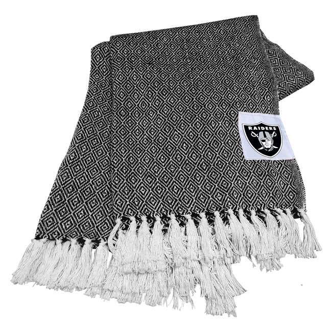 Las Vegas Raiders Farmhouse Throw