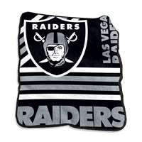 Oakland Raiders Raschel Thorw Blanket