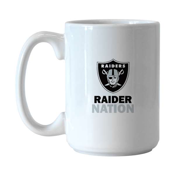Las Vegas Raiders Raider Nation 15oz Sublimated Mug