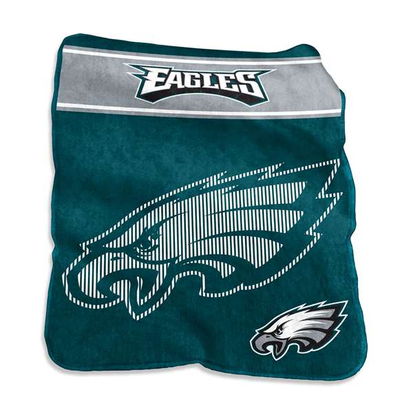 Philadelphia Eagles 60x80 Raschel Throw Blanket