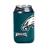 Philadelphia Eagles Oversized Logo Flat Coozie