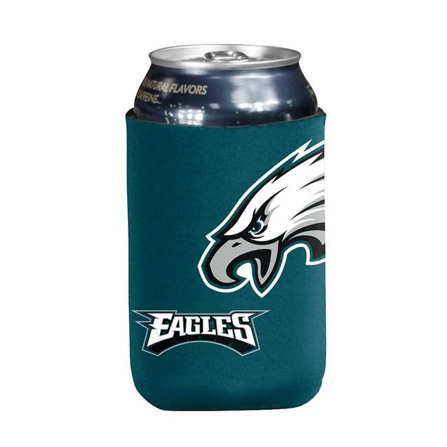 Philadelphia Eagles Oversized Logo Flat Coozie