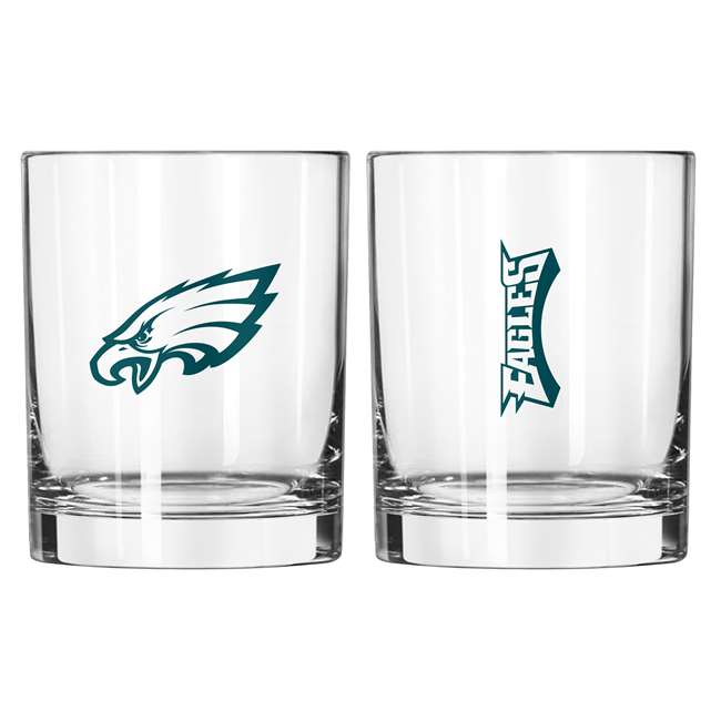 Philadelphia Eagles 14oz Gameday Rocks Glass