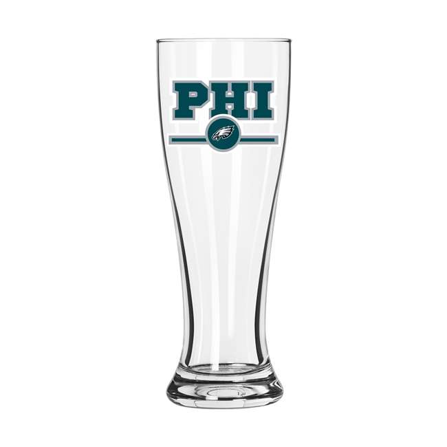 Philadelphia Eagles 16oz Letterman Pilsner Glass