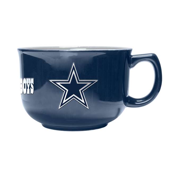 Dallas Cowboys 32oz Flat Blow Mug