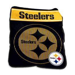 Pittsburgh Steelers 60x80 Raschel Throw Blanket