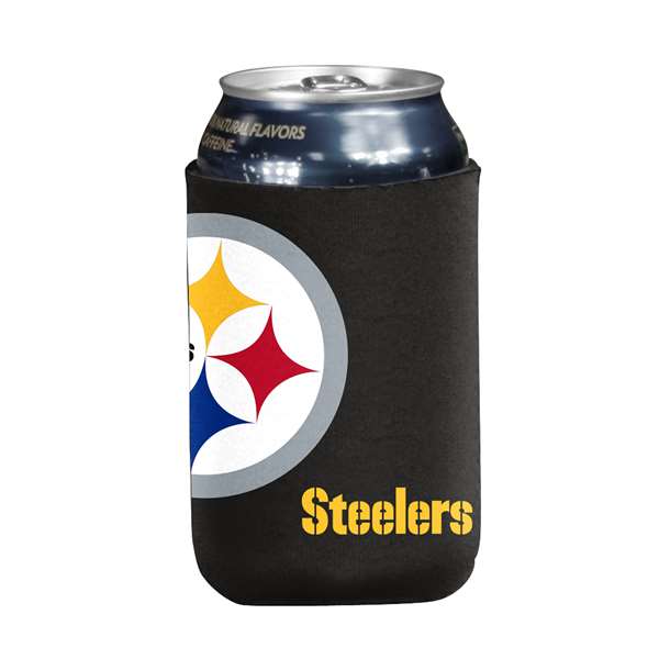 Pittsburgh Steelers Oversized Logo Flat Coozie