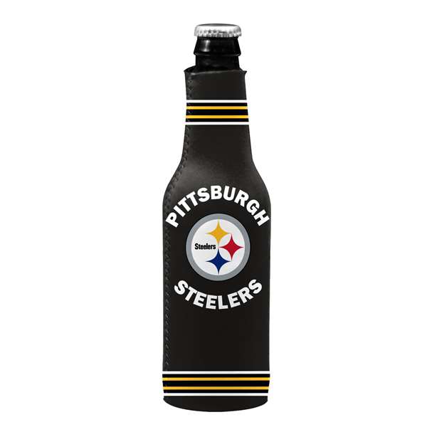 Pittsburgh Steelers Crest Logo Bottle Coozie