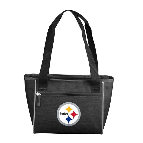 Pittsburgh Steelers Crosshatch 16 Can Cooler Tote 83 - 16 Cooler Tote