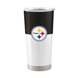 Pittsburgh Steelers Colorblock 20oz Stainless Tumbler