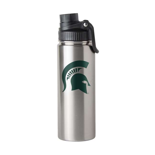 Michigan State 25oz Logo Single Wall Flip Top Bottle