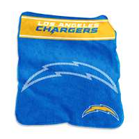 LA Chargers 60x80 Raschel Throw Blanket