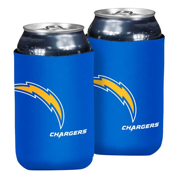 LA Chargers Oversized Logo Flat Coozie