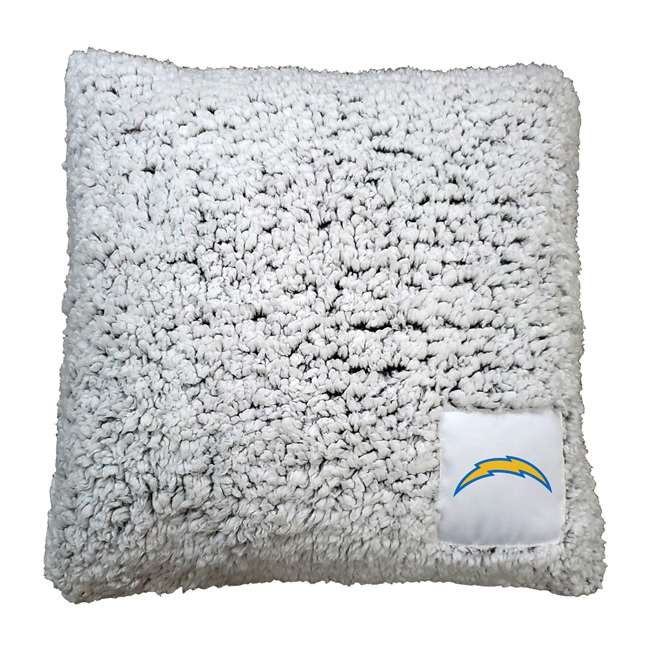 LA Chargers Frosty Throw Pillow