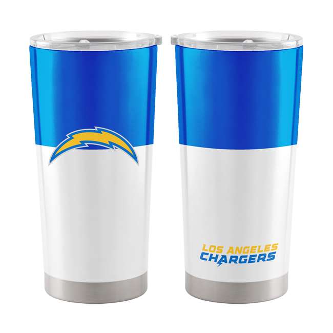 LA Chargers Colorblock 20oz Stainless Tumbler