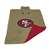 San Francisco 49ers All Weather Outdoor Blanket XL 731-AW Outdoor Blkt