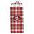 San Francisco 49ers Plaid Slim Can Coozie