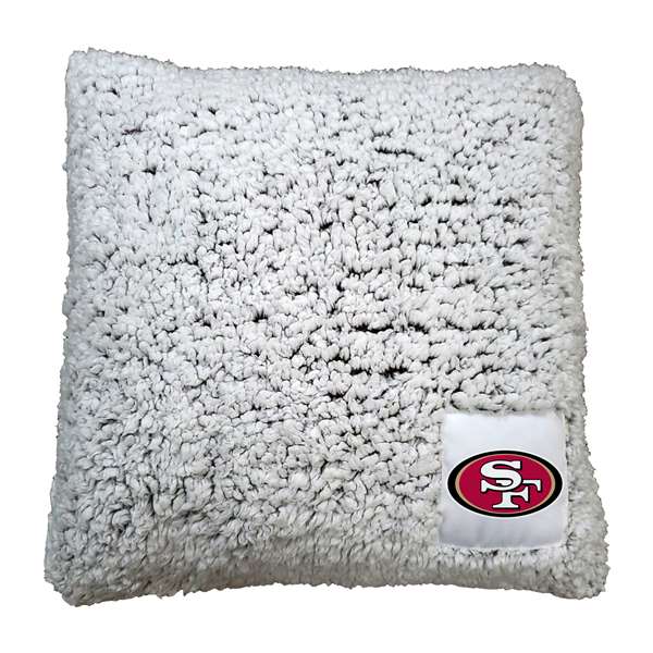 San Francisco 49ers Frosty Throw Pillow