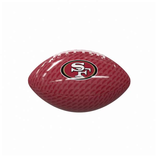 San Francisco 49ers Carbon Fiber Mini-Size Glossy Football  