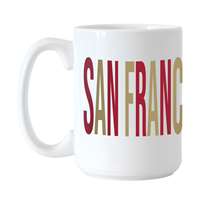 San Francisco 49ers 15oz Overtime Sublimated Mug