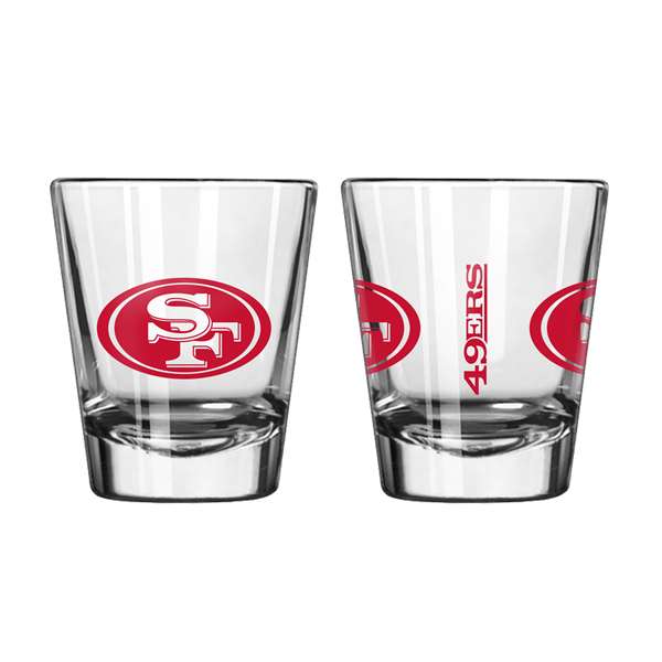 San Francisco 49ers 2oz Gameday Shot Glass