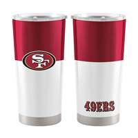 San Francisco 49ers 20oz Stainless Steel Tumbler