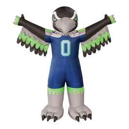 Seattle Seahawks Inflatable Mascot 7 Ft Tall      