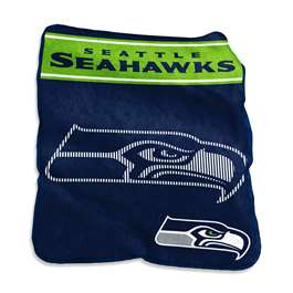 Seattle Seahawks 60x80 Raschel Throw Blanket