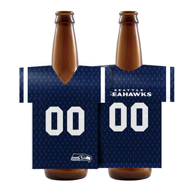 Seattle Seahawks Jersey Bottle Coozie