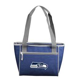 Seattle Seahawks Crosshatch 16 Can Cooler Tote