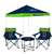 Seattle Seahawks Canopy Tailgate Bundle - Set Includes 9X9 Canopy, 2 Chairs and 1 Side Table