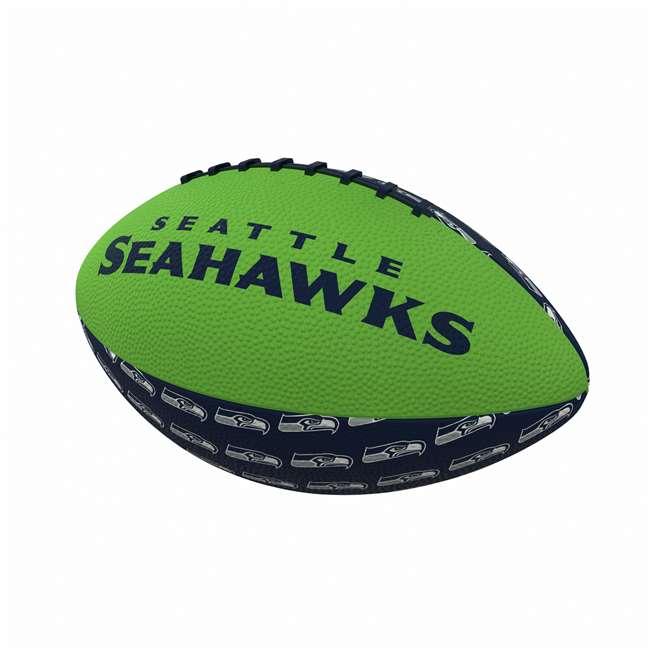 Seattle Seahawks Repeating Mini-Size Rubber Football