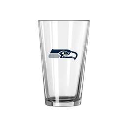 Seattle Seahawks 16oz Logo Pint Glass