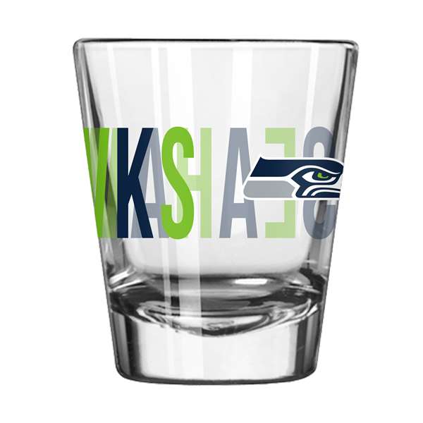 Seattle Seahawks 2oz Overtime Shot Glass