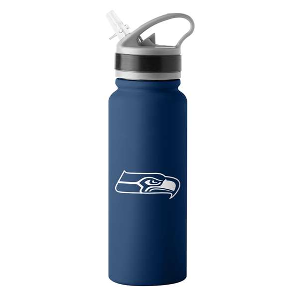 Seattle Seahawks Logo 25oz Stainless Single Wall Flip Top Bottle
