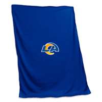 LA Rams Sweatshirt Blanket 54 X 80 Inches