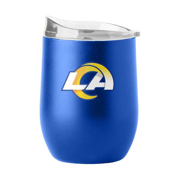 LA Rams 16oz Flipside Powder Coat Curved Beverage
