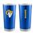 LA Rams 20oz Gameday Stainless Steel Tumbler