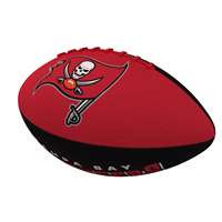 Tampa Bay Buccaneers Pinwheel Logo Junior-Size Rubber Football