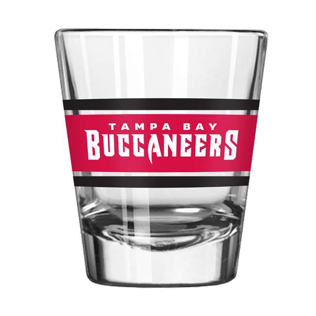 Tampa Bay Buccaneers 2oz Stripe Shot Glass