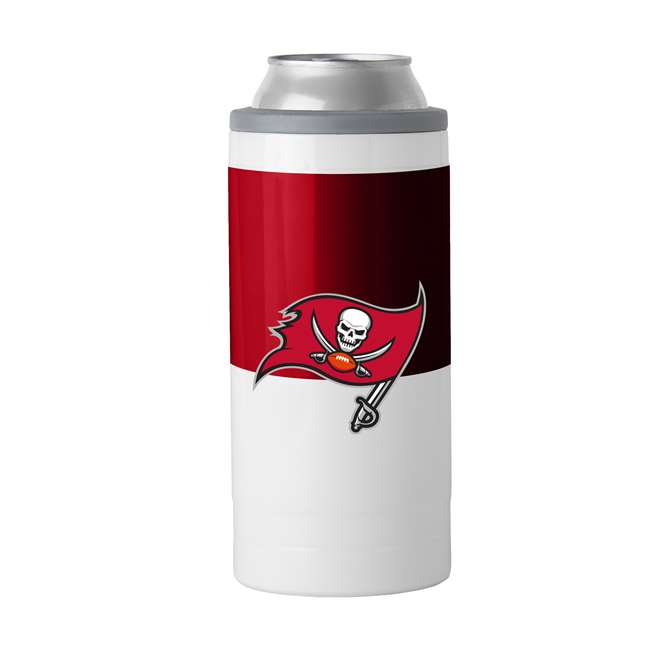 Tampa Bay Buccaneers 12oz Colorblock Slim Can Coolie Coozie