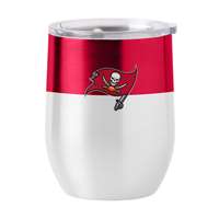 Tampa Bay Buccaneers 16oz Colorblock Stainless Curved Beverage  