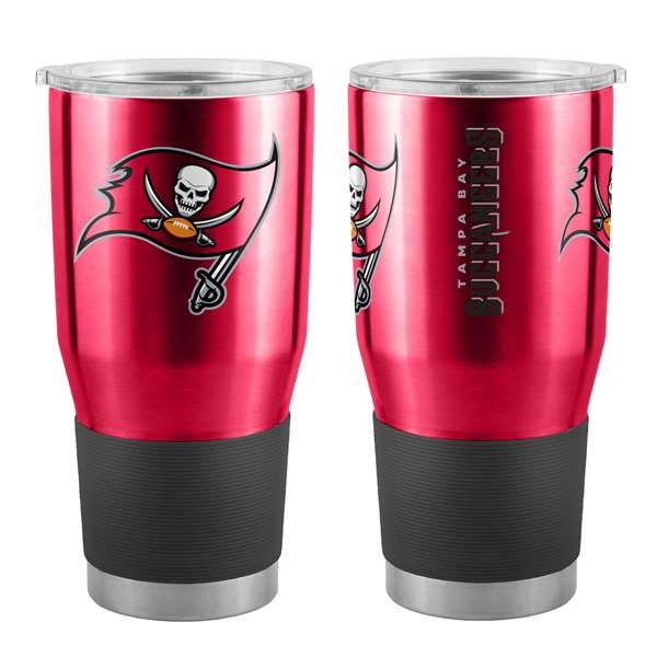 Tampa Bay Buccaneers 30oz Red Full Color Gameday Stainless Tumbler