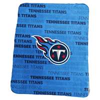 Tennessee Titans Classic Fleece Blanket 50 X 60 inches