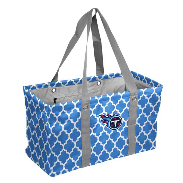 Tennessee TitansCrosshatch Picnic Tailgate Caddy Tote Bag